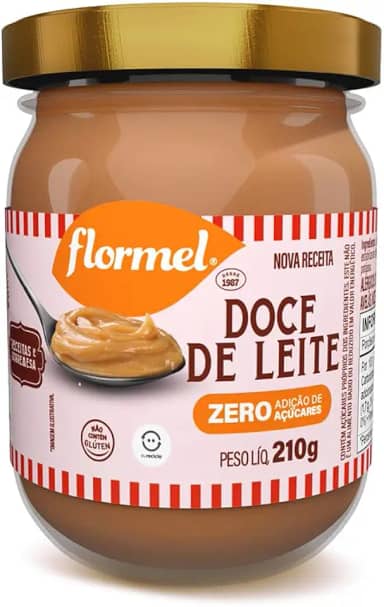 Doce de Leite Cremoso FLORMEL 210 Gramas