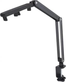 Tbest Tablet Stand Holder Profissional 360 Graus De Rotação Dobrável Braço Montar Liga De Alumínio para Mesa Ajustável