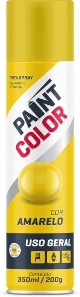 Tinta Paintcolor 350Ml U.G.Amarelo