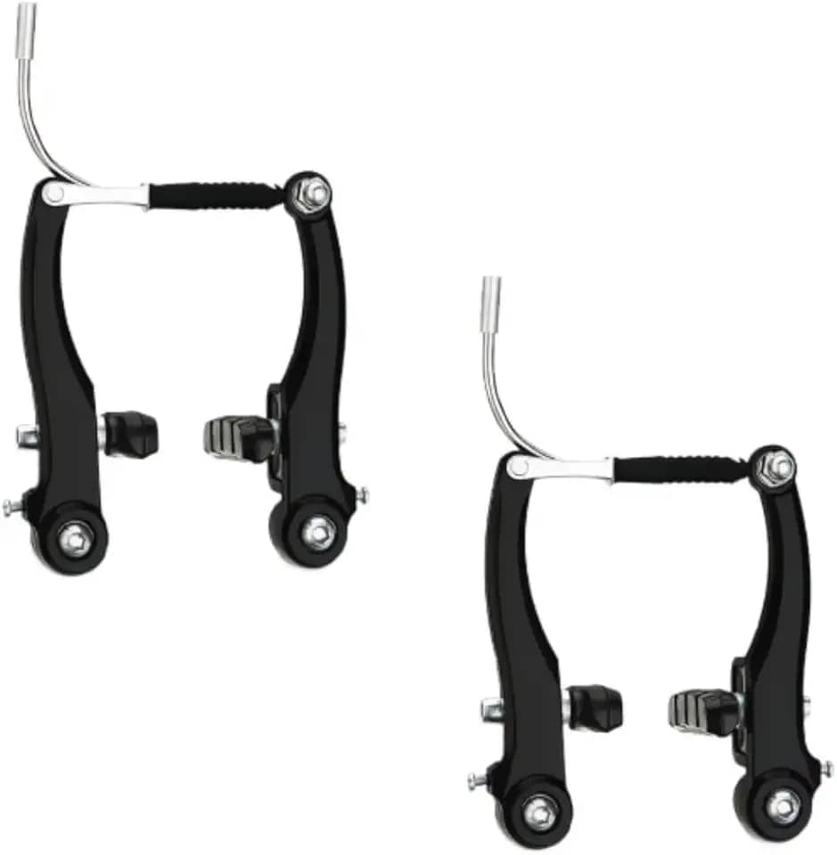 Freio Bicicleta V-BRAKE Aluminio Preto Fosco Diant + TRAS (logan)