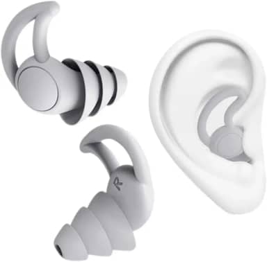 Protetor Auricular de Silicone com Cancelamento de Ruído para Dormir Ronco Trabalho, Estudar, Hidroginástica, Natação Esportes LvTech
