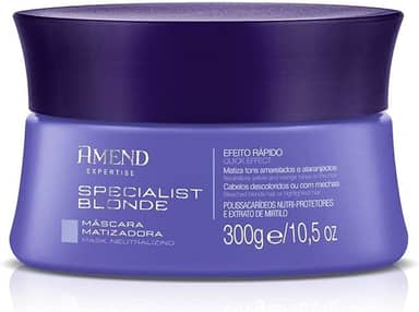 Máscara Amend Expertise Matizadora Specialist Blonde 300g
