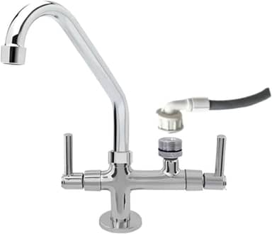 Torneira De Bancada Com Adaptador Para Filtro e Maquina De Lavar, Torneira De Bancada Com Suporte Para Filtro Purificador