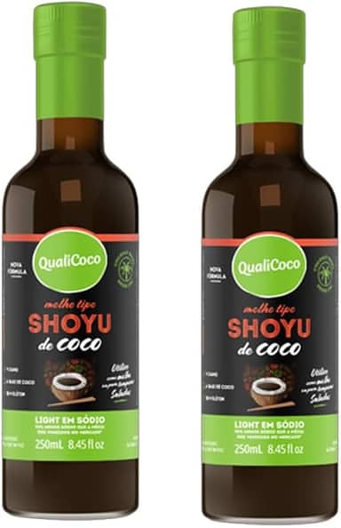 Kit 2X: Shoyu de Coco Qualicoco 250ml