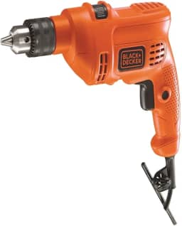 BLACK+DECKER Furadeira de Impacto, Furadeira Elétrica de 10mm, Ferramenta Ideal para Trabalhos Pesados, Potência 560W, Modelo TM500K, 220V