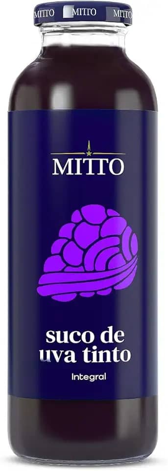 Mitto Suco Uva Tinto Integral Vidro 300Ml