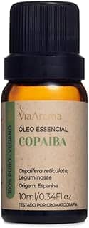 Via Aroma Óleo Essencial De Copaíba Natural 10 Ml