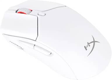 Mouse sem Fio Gamer HyperX Pulsefire Haste 2 – Ultraleve, 61 g, Wireless e Bluetooth 2,4GHz, até 26000 DPI, Sensor HyperX 26K, 100 Horas de Duração de Bateria, Branco (6N0A9AA)