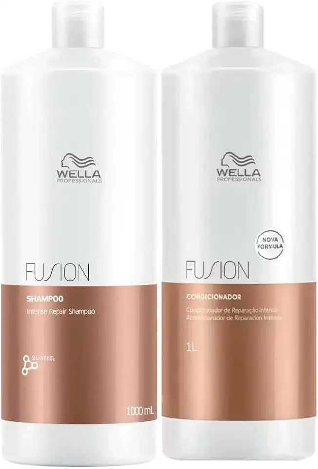 Kit Wella Fusion Intense Repair Shampoo e Condicionador 1 L