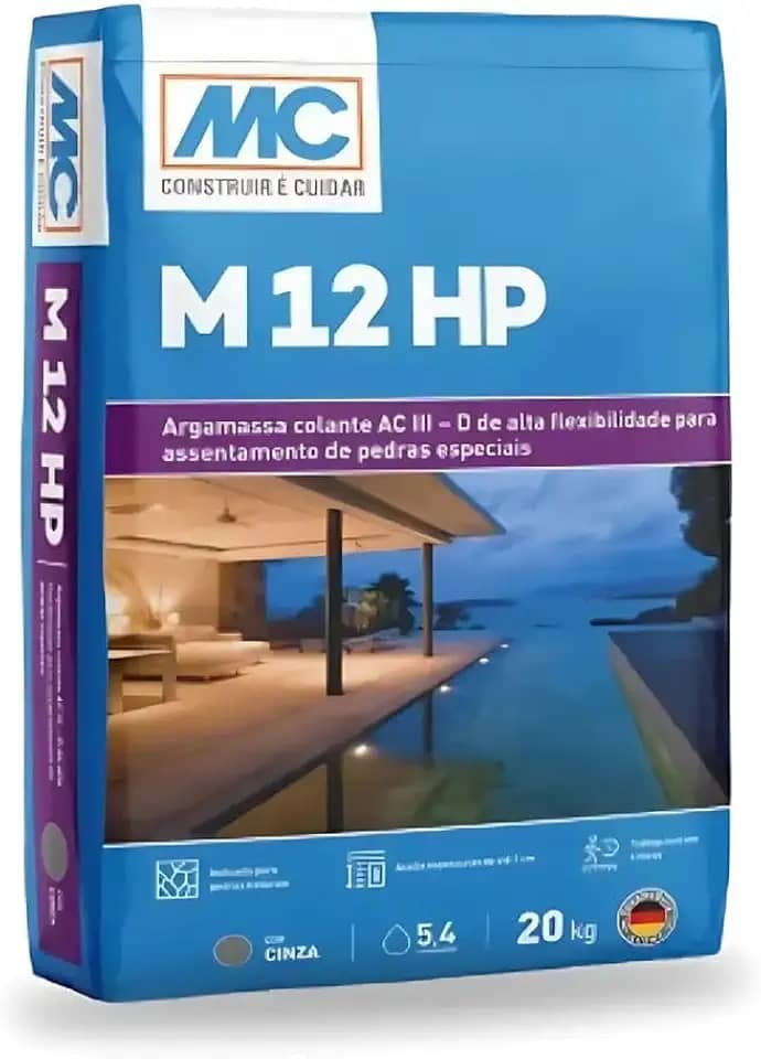 Argamassa AC III M12 HP Cinza (Saco 20kg) - MC BAUCHEMIE