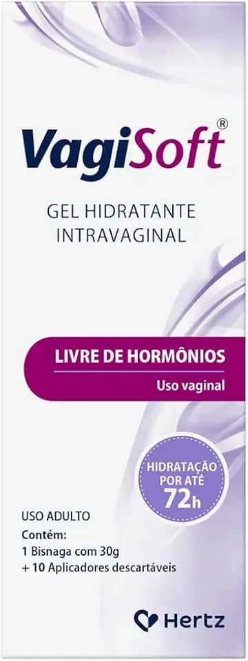 Hidratante Intimo Vagisoft Hidratante Intimo Natural 72h 30g - Fragrância Sem Fragrância