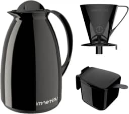 Kit Café Prático Unitermi 650ml Preto
