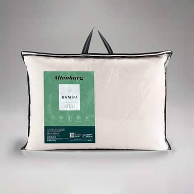 Travesseiro Confort Latex Bambu Altenburg - 48cm x 68cm - Branco