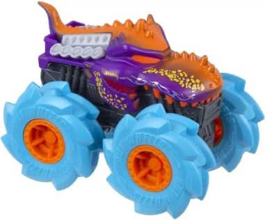 Hot Wheels Monster Trucks Veículo de Brinquedo Pneus Todo-o-Terreno Escala 1:43 para crianças a partir de 3 anos