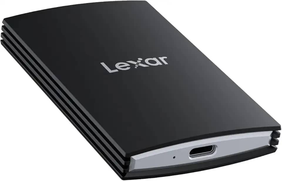 Lexar Armor 700 SSD portátil de 1 TB, até 2000 MB/s de leitura e gravação, SSD externo USB 3.2 geração 2x2, resistência à água e poeira IP66, compatível com Mac/PC, série iPhone 15, câmera
