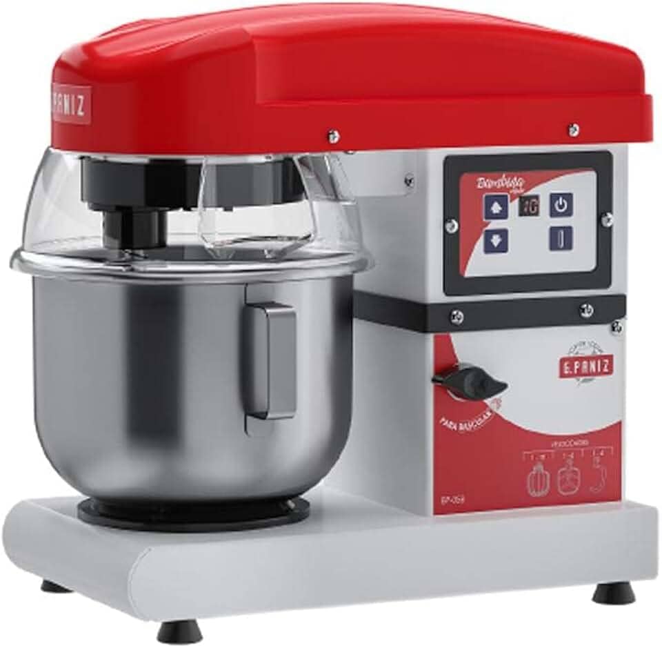 Batedeira Planetária Industrial Gpaniz Bambina 5 Litros Branca Bp05b