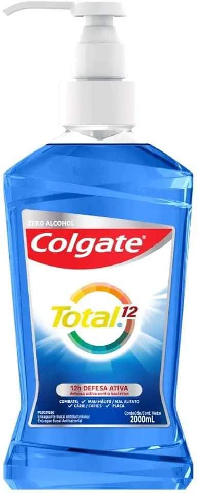 Enxaguante Bucal Colgate Total 12 Clean Mint 2000ml