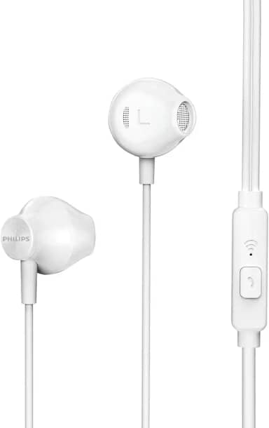 PHILIPS, Fone de Ouvido com Microfone, TAUE101WT/00, Com fio de 1,2 metros, intra-auricular, Branco