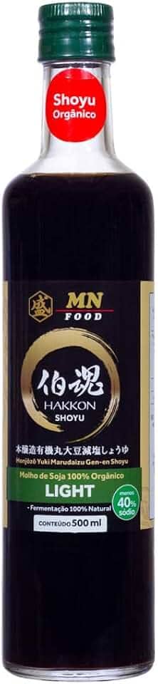 Molho Shoyu Mn Food Orgânico Light 500ml