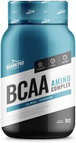 Bcaa Amino Complex 30 Capsulas Shark Pro