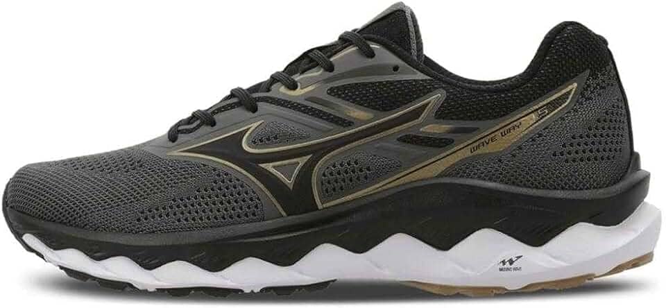 Tênis Mizuno Wave Way 5 Cinza Escuro