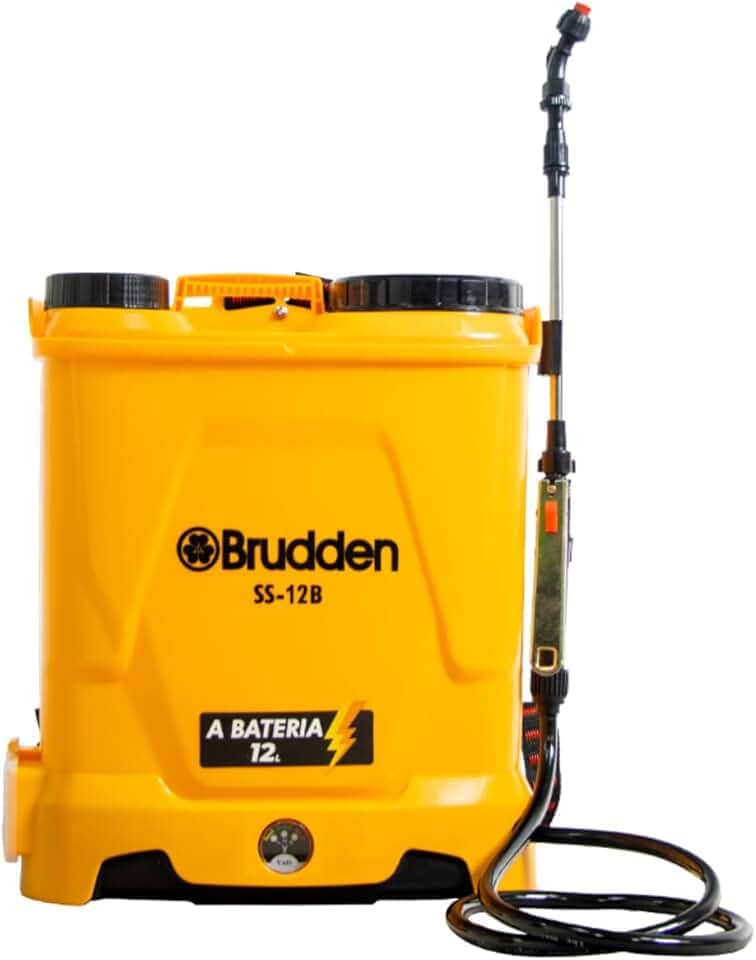 Pulverizador Elétrico Costal Brudden Bateria Ss-12b 12litros Bomba costal
