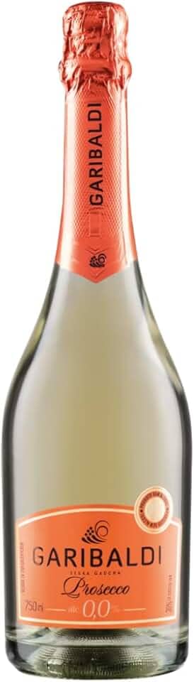 Espumante Branco Prosecco Sem Álcool 750ml - Garibaldi