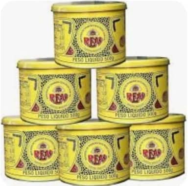 Manteiga Artesanal Real Mineira Premium, Sem Corantes, Sem Conservantes, Produzida com Creme de Leite, KIT COM 6 LATAS DE 500G