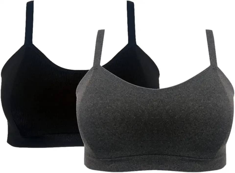 2 Top Feminino Alta Sustentação Fitness Treino Academia