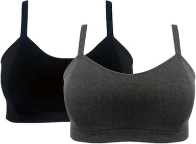 2 Top Feminino Alta Sustentação Fitness Treino Academia