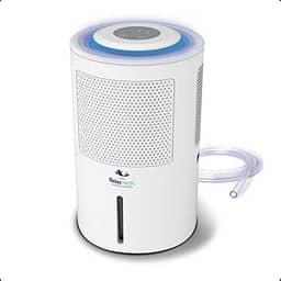 Desumidificador de Ar e Ambiente Portátil Elétrico Antimofo Silencioso Air Ion Bivolt Reservatório de 1,8 L - Relaxmedic