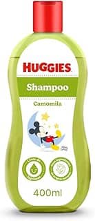 Huggies Shampoo Infantil Chá de Camomila, 400 ml, Verde
