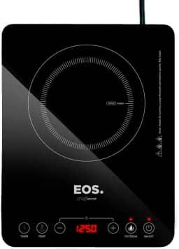 Cooktop de Indução 1 Boca Eos Cheff Gourmet 2000w Preto Eci01ppb Bivolt
