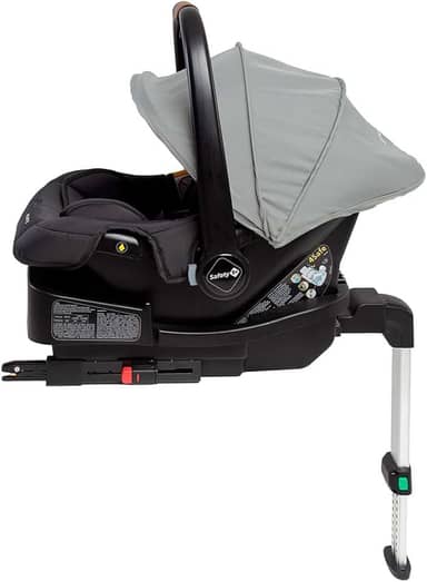 Bebê Conforto Safety 1st, 4Safe, com base Isofix, Grey Frost