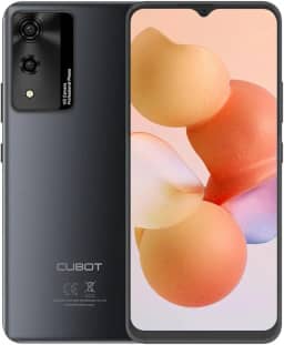 CUBOT A10, Smartphone Android 14, 6.56 Polegadas 90Hz, 12GB RAM, 128GB, Câmera 48MP, Bateria 5100mAh, Dual SIM 4G (Preto)