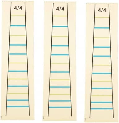3 peças 4/4 violino prática guia dedo adesivo violino violino braço indicador marcador de posição
