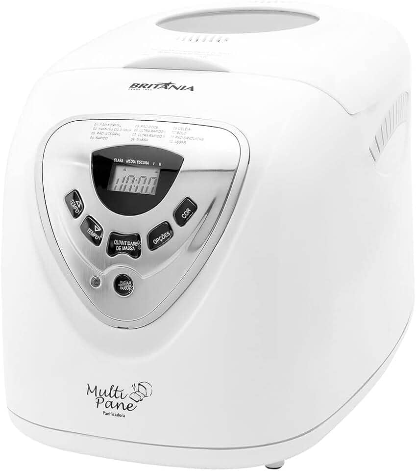 Panificadora, Multipane, 550W, Branco, 220v, Britânia
