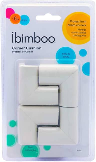 Ibimboo Protetor De Cantos Bege Pequeno
