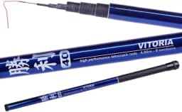 Vara De Pescar Telescópica 4m Vitória 8 Gomos 4008 Marine Sports
