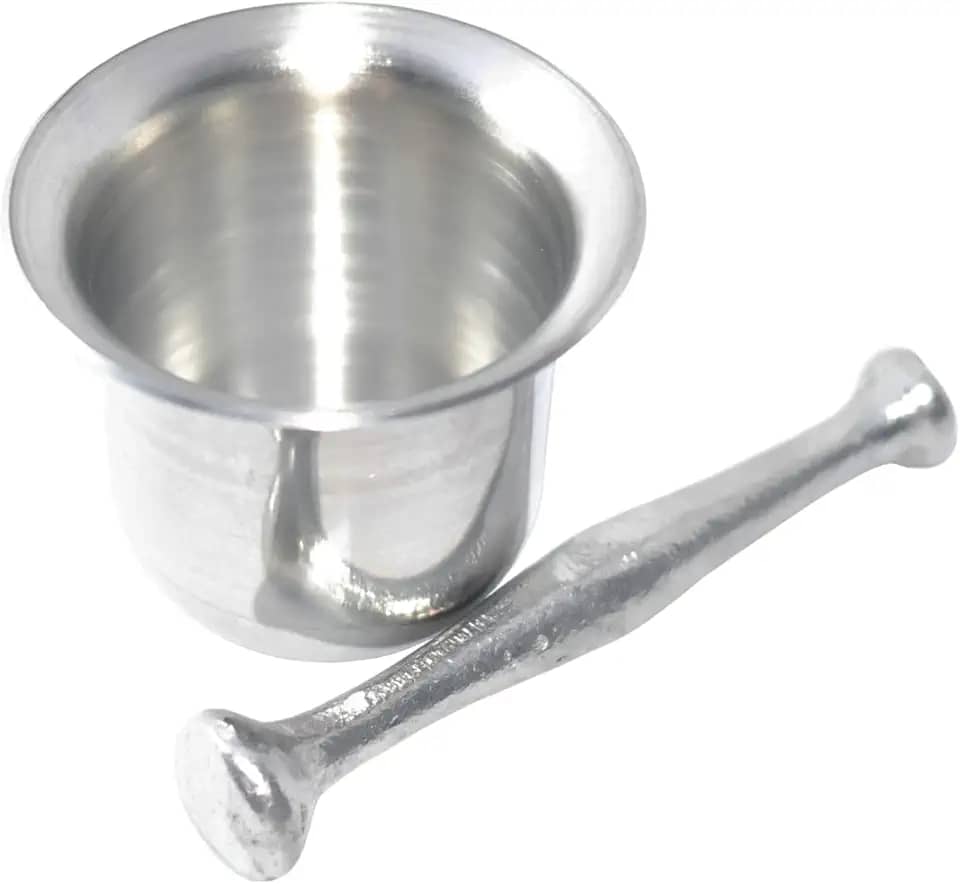 Socador de Alho Pilão Almofariz Em Alumínio Tradicional Elegante Para Uma Cozinha Eficiente Triturado de Temperos Trituração Premium para Sabores Autênticos