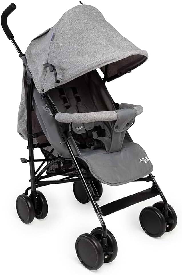 Cosco Kids, Carrinho de Bebê Hobby, Cinza Mescla