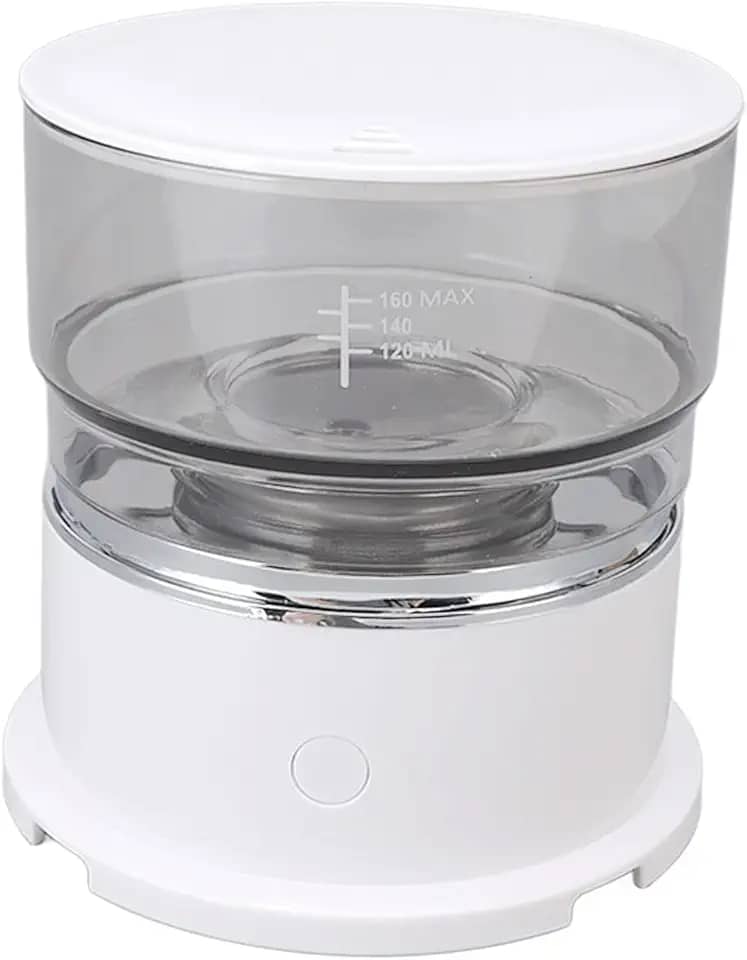 flexman Mini cafeteira de gotejamento, alimentada por bateria, portátil, automática, máquina de café de aço inoxidável, capacidade de 160 ml, para viagem, carro, casa