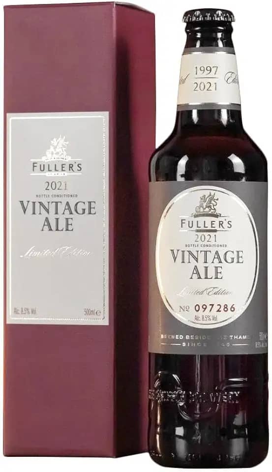Cerveja Fuller's Vintage Ale 2021 garrafa 500ml