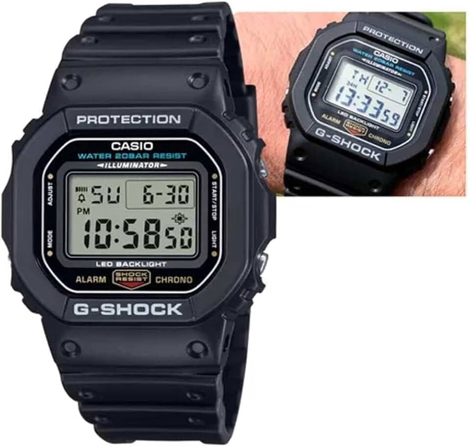 Relógio Casio G-Shock Tough Solar G-5600UE-1DR