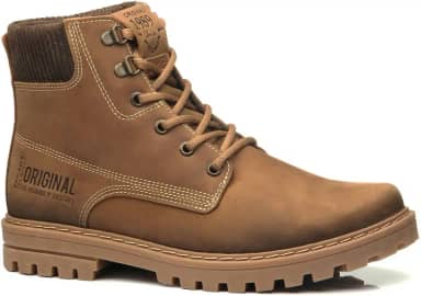 Bota Pegada Latego Couro Masculina
