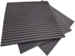 20 Placas Acústicas 50 x 50 cm Flat 20mm – Espuma Anti-Chamas | IMPAKTCOM