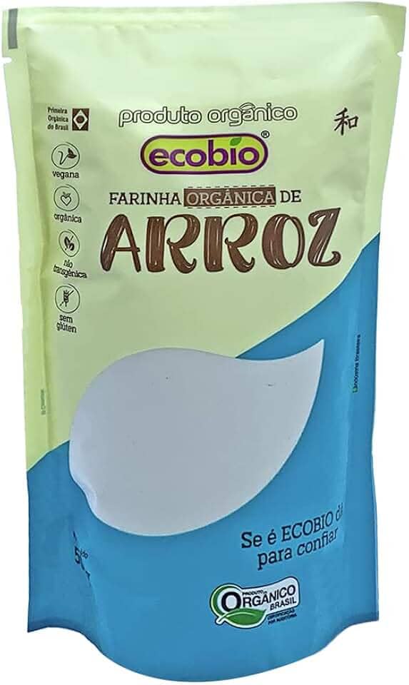 Farinha de Arroz Orgânica Ecobio Produto Orgânico