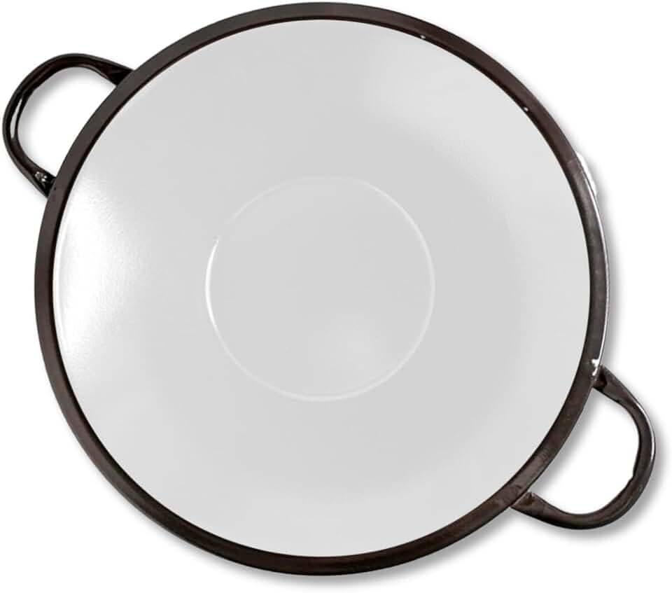 Tacho Esmaltado N12 2,5 Litros Uso Profissional Para Frituras em Geral