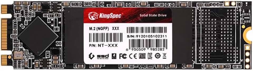 Ssd M2 Kingspec 256gb M.2 2280 Sata 3 550mb/s