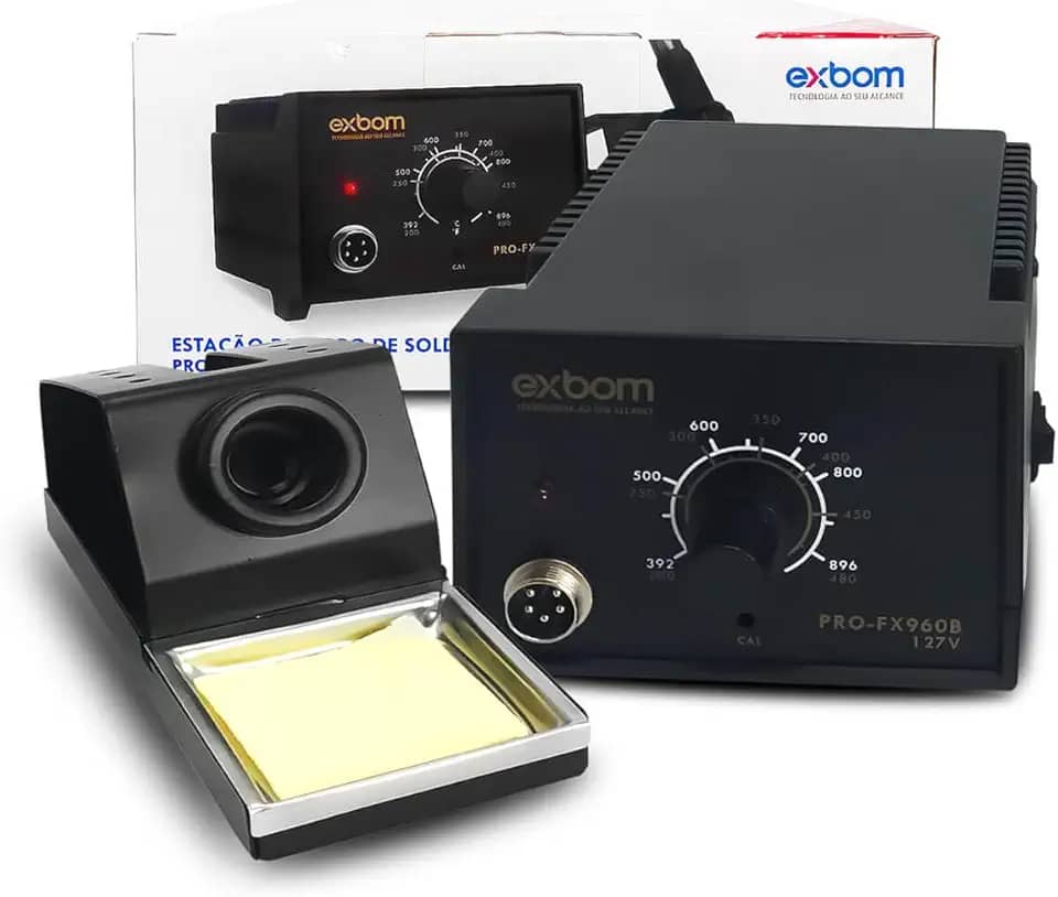 Estação De Solda Analógica 60W Profissional 480º Graus ESD